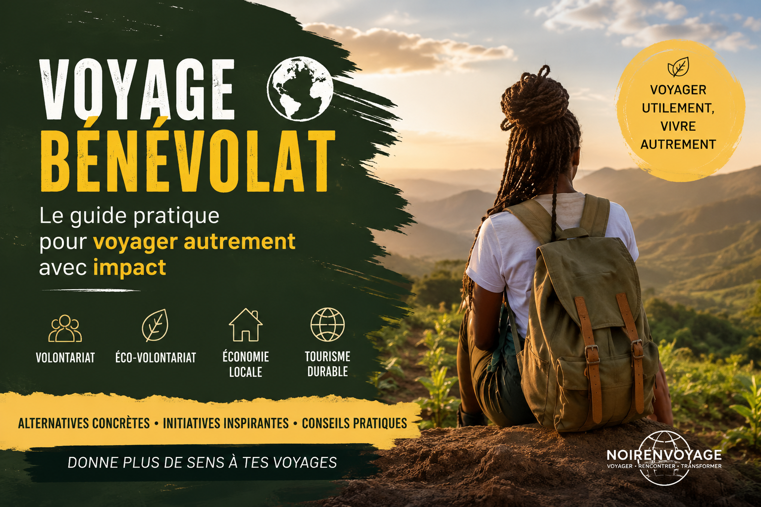 Voyage engagé : le guide pratique pour voyager autrement avec impact